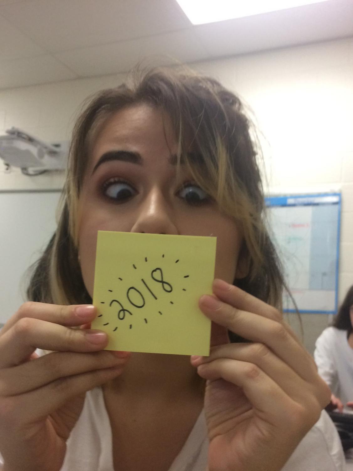 2017 is coming to a close, and it’s important to keep yourself motivated in the darkest months of the year. In years past, we’ve all seen our new year’s resolutions fade away. “I’m looking forward to getting the heck out of here in 2018,” senior Rachael Lotlikar said.