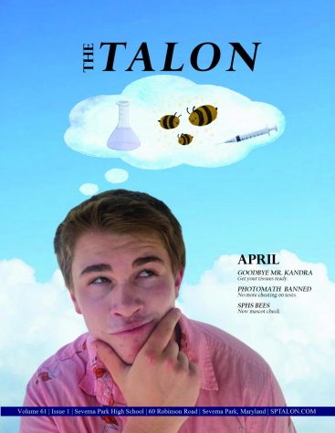 The first printed issue of the Talon since May of 2020 hit English classrooms and online right before spring break began on March 30.