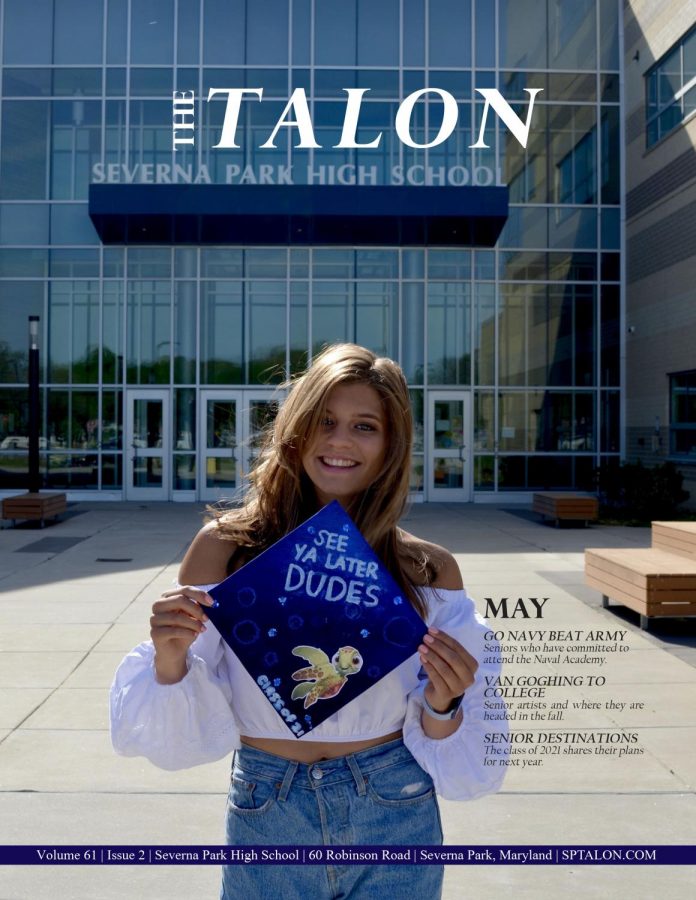 May print edition of the Talon (Senior Edition) includes the class of 2021 destination pages. 