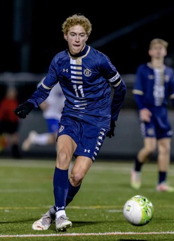 SPHS senior Gus Bachmann has been participating in soccer for over a decade. Over the course of this time, he has crossed paths with many who made a lasting impact on him and aided in his development as a player and a person. “I’d really like to thank my teammates for making these last four years of high school soccer such a great time,” Bachmann said. “I’d also like to show appreciation for Coach Ryan Parsi, who has always been a kind mentor to me in soccer, as well as [in] life.” 