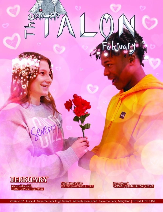 The February print issue of the Talon was distributed the week of Feb. 12.