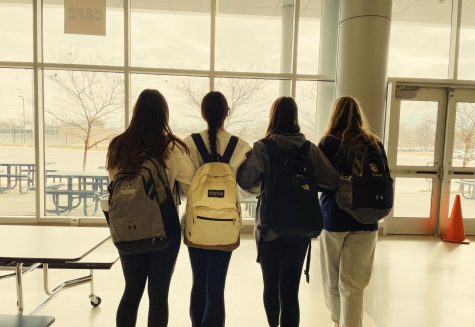  Sophia Miller, Abby Kavanagh, Lilly Spilker and Karli Kirchenheiter are preparing for their final moments in Severna Park High school. Miller, who is the last member in her family to leave for college after her sister Alex Miller, is ready yet sad. “I think being the last one to leave for college is bittersweet.” Miller said. “My sister is also graduating from college this year, so I think it will be hard for my parents to become empty nesters but also an exciting time in our lives as we prepare for the next chapter of our lives!”
