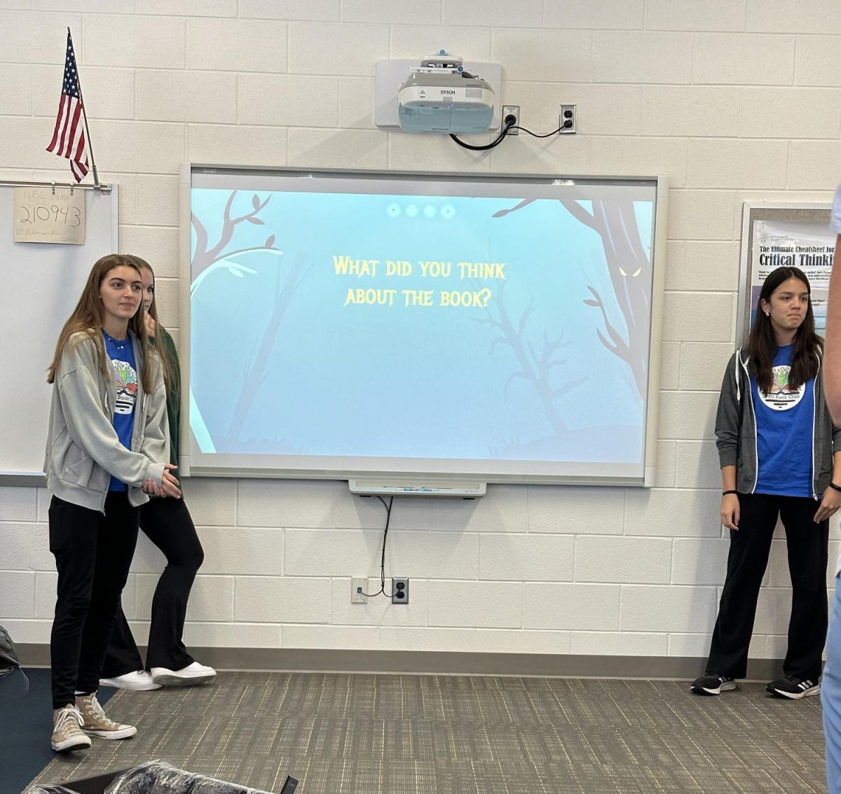 This+photograph+demonstrates+how+students+can+engage+in+the+novel+theyre+reading%2C+and+bond+with+their+peers+and+teachers.+We+see+sophomore+Molly+Procida+leading+her+fellow+students+in+a+session+to+speak+about+their+current+novel+Five+Survive+by+Holly+Jackson.+It+also+helps+students+engage+more+due+to+the+fact+that+they+chose+to+do+this%2C+and+could+leave+at+any+time.