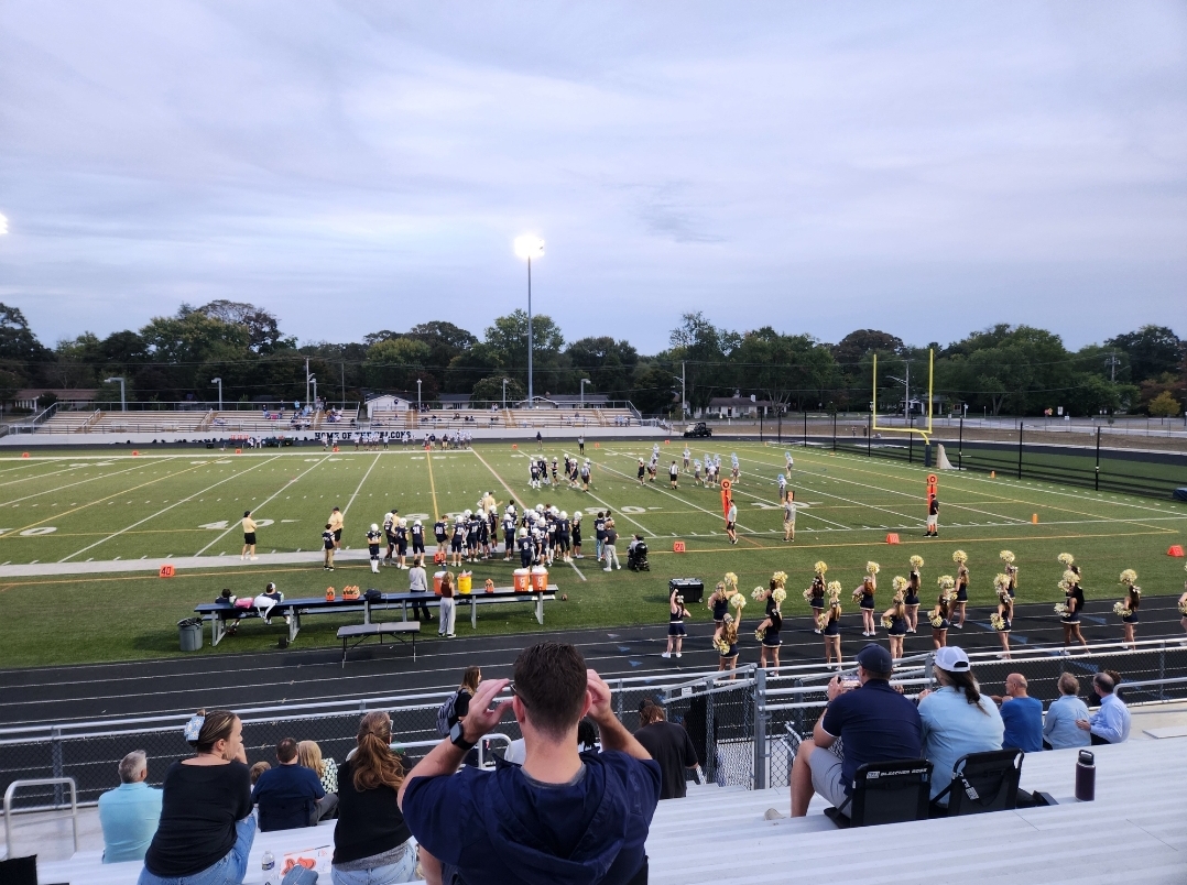 JV Severna Park Falcons secure a 20 point win over the South River Seahawks on September 16, 2024.
