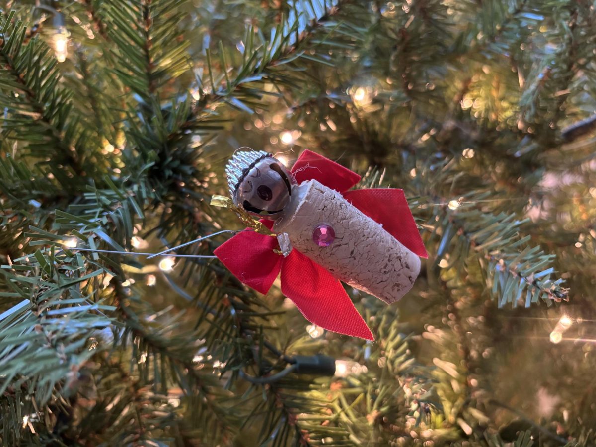  Homemade ornaments are a Christmas tradition some people carry, placing them on their trees each year. “My parents keep the ornaments me and my sisters made when we were kids. It’s nostalgic to see them up every year,” junior John Cameron said.