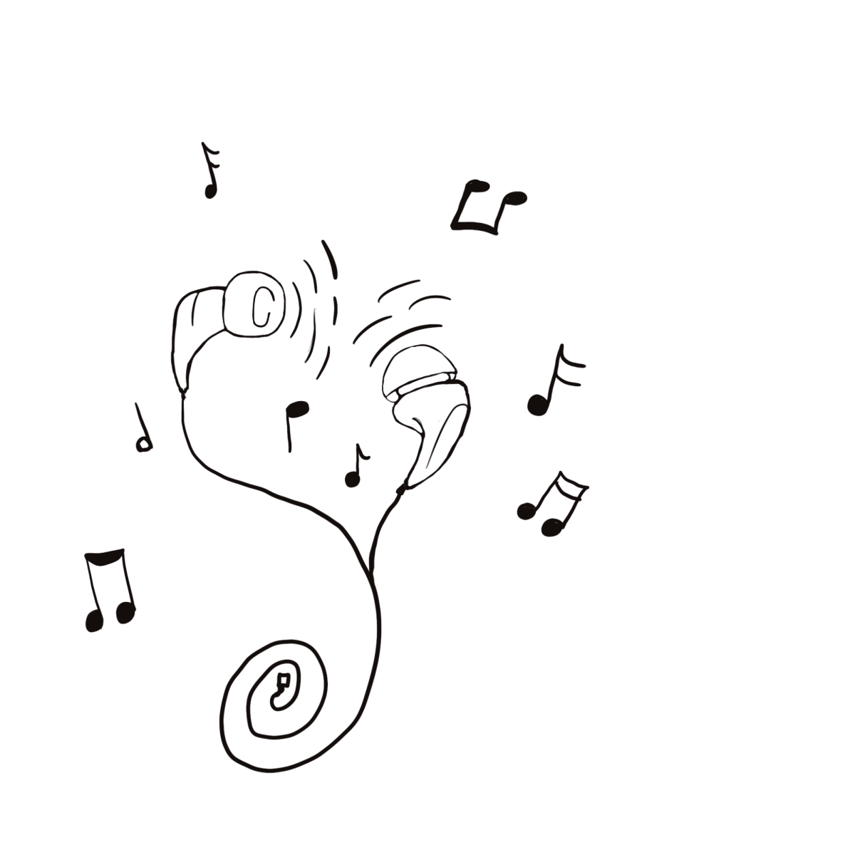 Listening to music during class is against the rules at SPHS due to the phone rules. There is much discourse over whether music can be helpful or distracting for students learning. “Music is a great way to regulate emotions, if I'm trying to depict a certain emotion in my work it can help,” Junior Lyla Watson said.