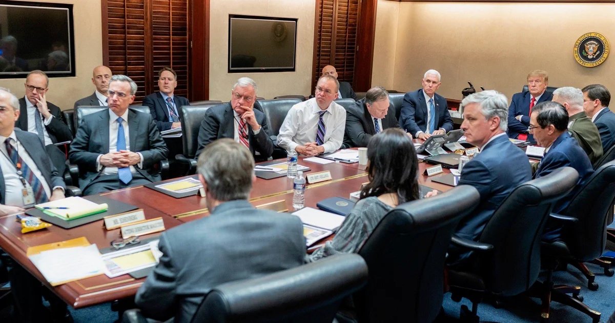 The War in Iran has caused further division between political parties on the U.S' role in foreign affairs. Whilst Democrats believe the war lacks transparency, justification, and represents a gross use of executive power that will only cause retaliation, Republicans believe the war is a necessity to prevent Iran from becoming a threat to national security. 
*Image above of President Trump in situation room the night of the Iran missile attacks.