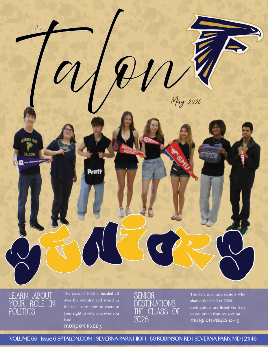 The May print edition of the school paper is a special senior edition. 